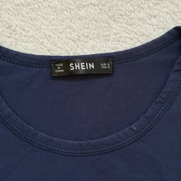 SHEIN Colour Block T-Shirt - Picture 2 of 2